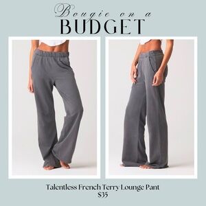 TALENTLESS Charcoal Wide Leg Pants